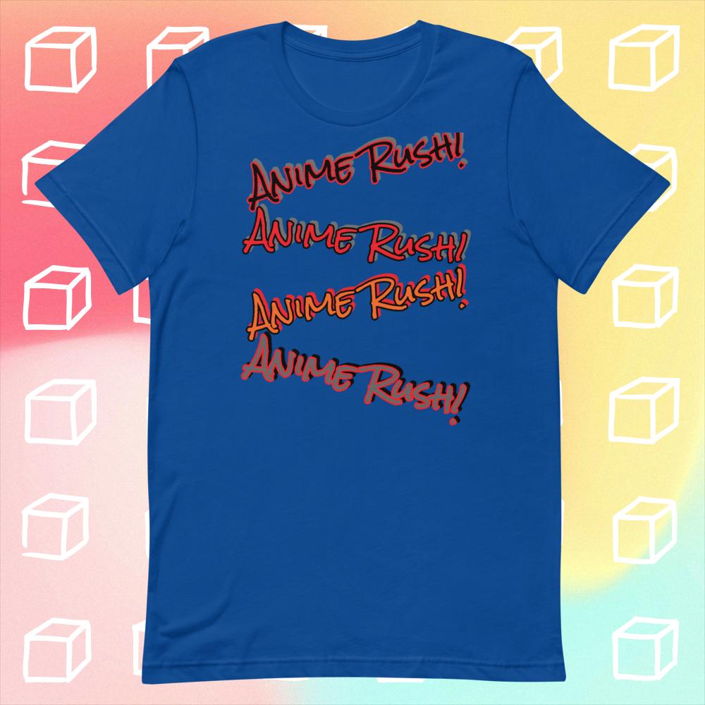 Anime Rush! Logos Short-Sleeve Unisex T-Shirt